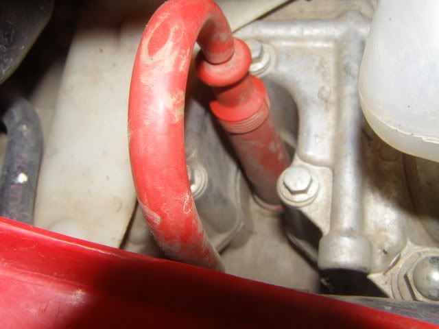 Honda rincon spark plug wire problems #4