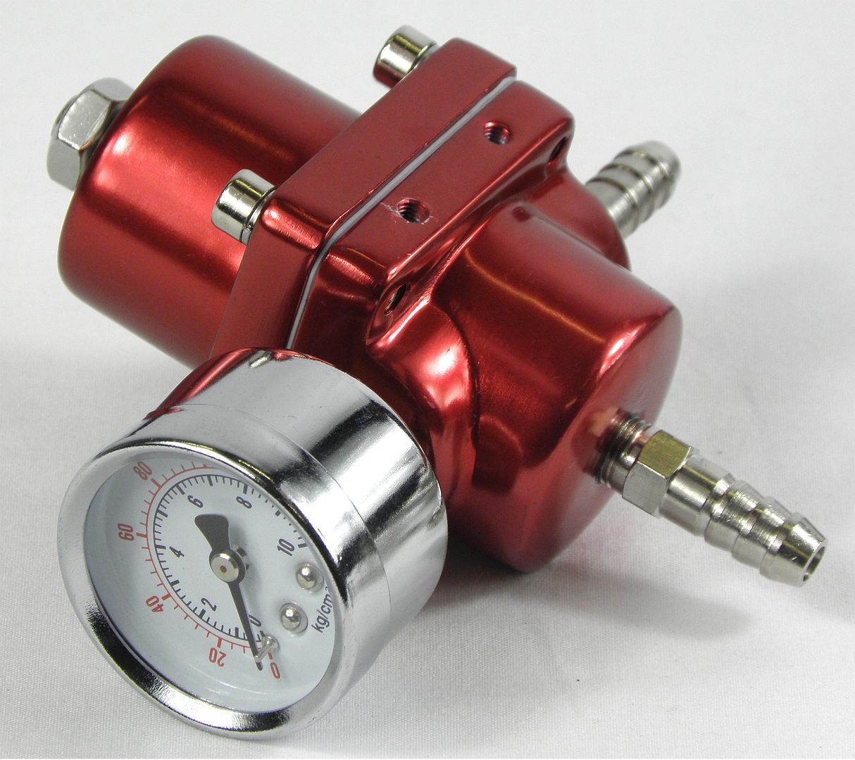 Red Adjustable Fuel Pressure Regulator Nissan Pulsar GTiR SR20DET Rail