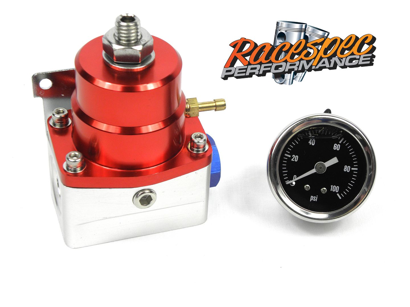 High Spec Adjustable Fuel Pressure Regulator Kit FPR Mazda RX7 RX8 MX5