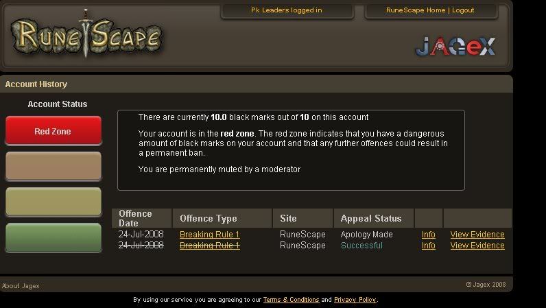 How unfair Runescape Ban system is