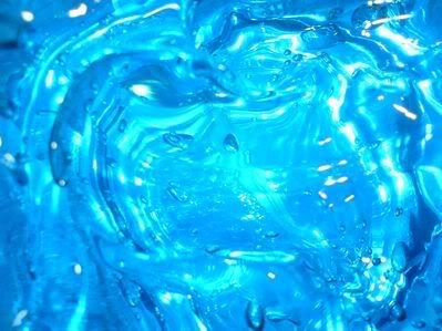 gel azul