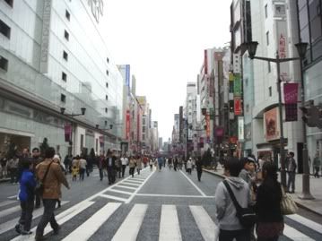 rua em ginza