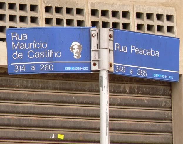 placas de rua