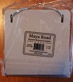 Maya Road 5x5 square banner/coaster