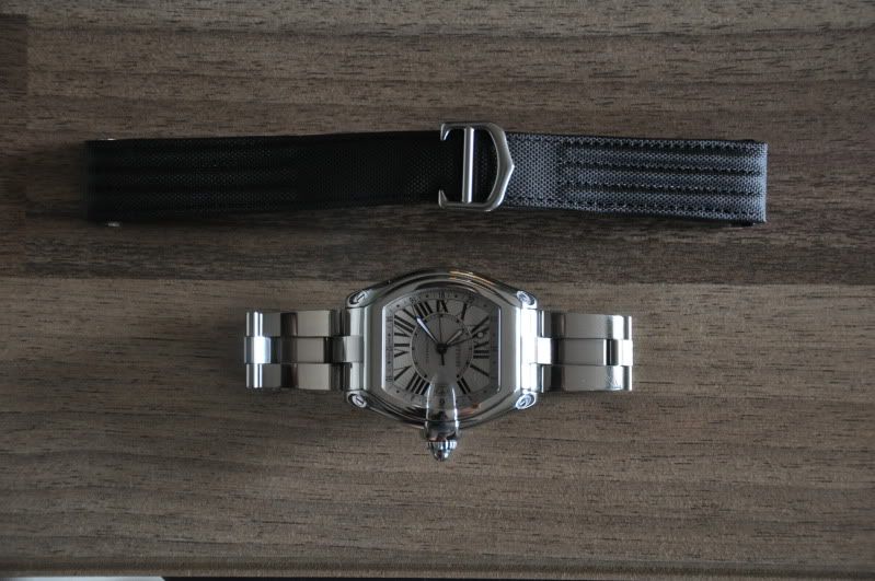 cartier roadster gmt strap