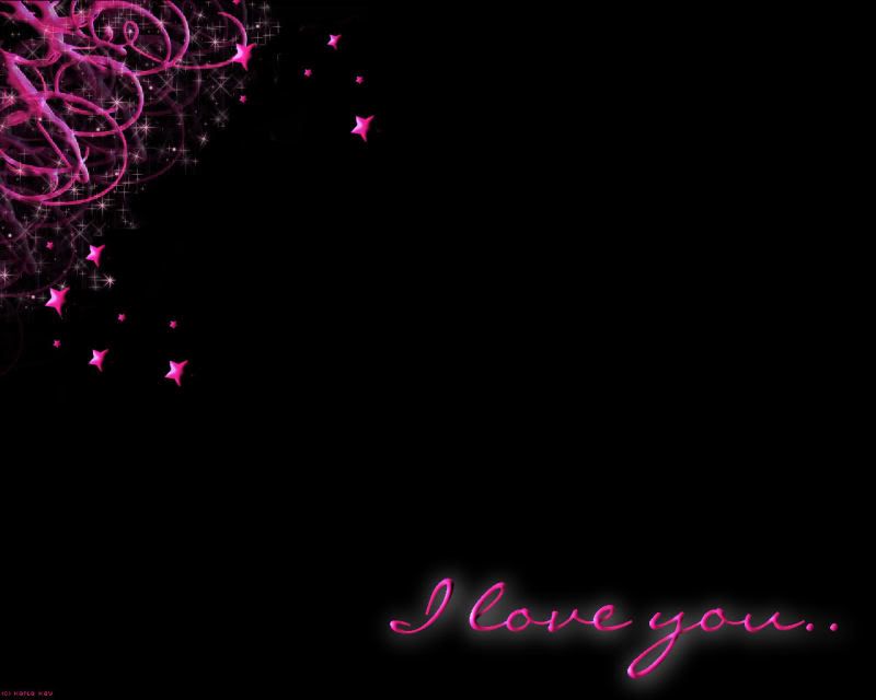 wallpaper love pink. I love you pink 1