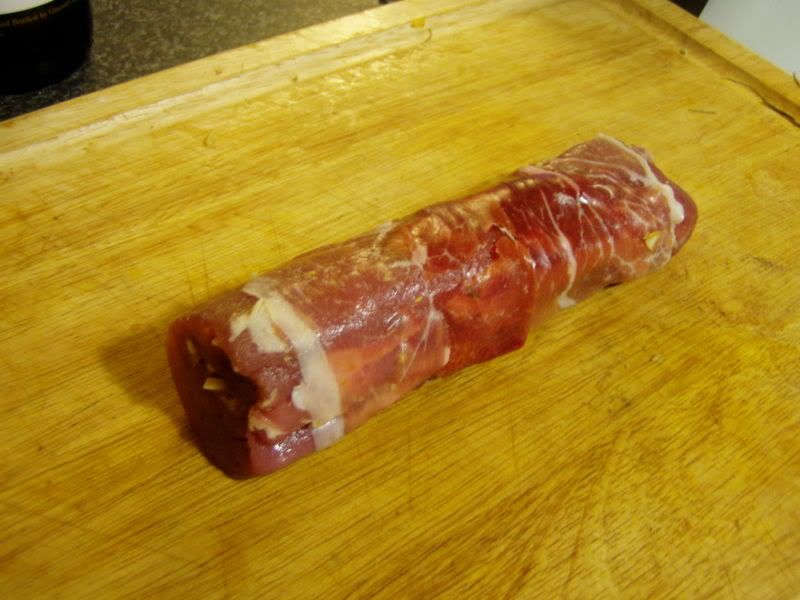 pork loin in parma ham