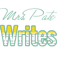 Mrs Pate Writes