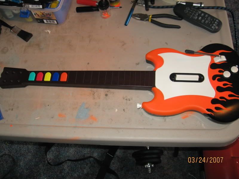 Custom Painted Guitar Hero Controller RCCrawler
