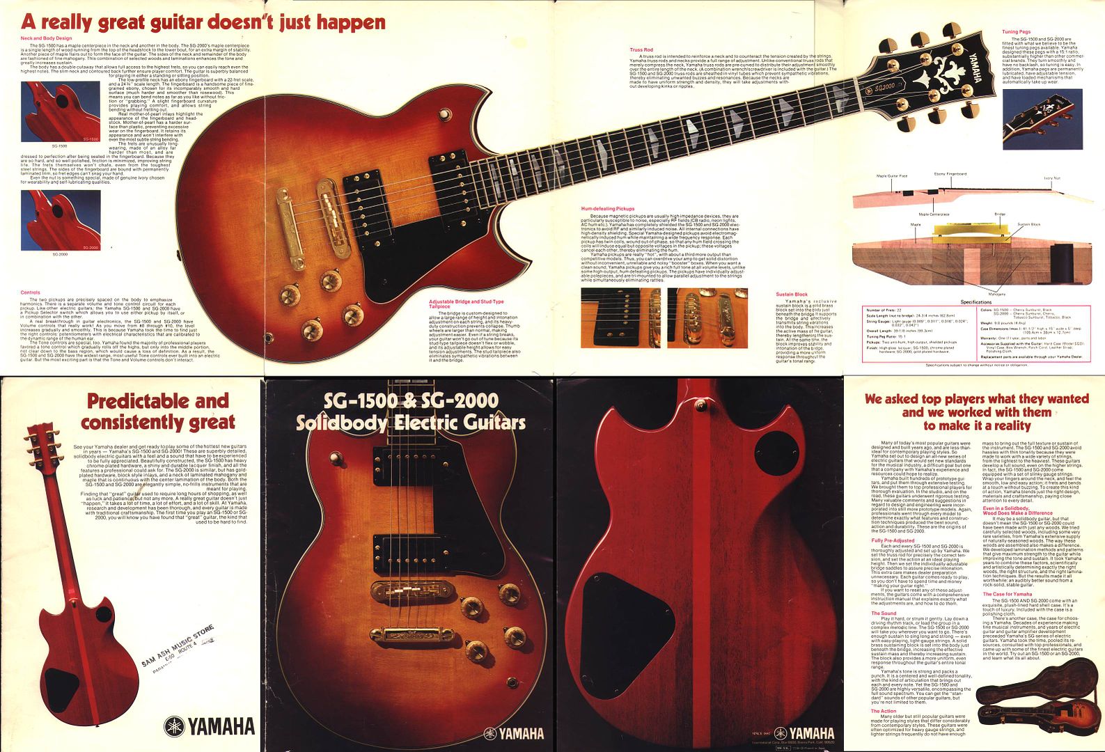 guitar brochure