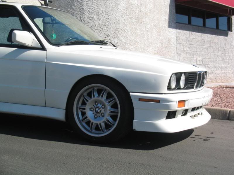 FS E36 M3 DS2 17" wheels and tires, complete with spacers and lug