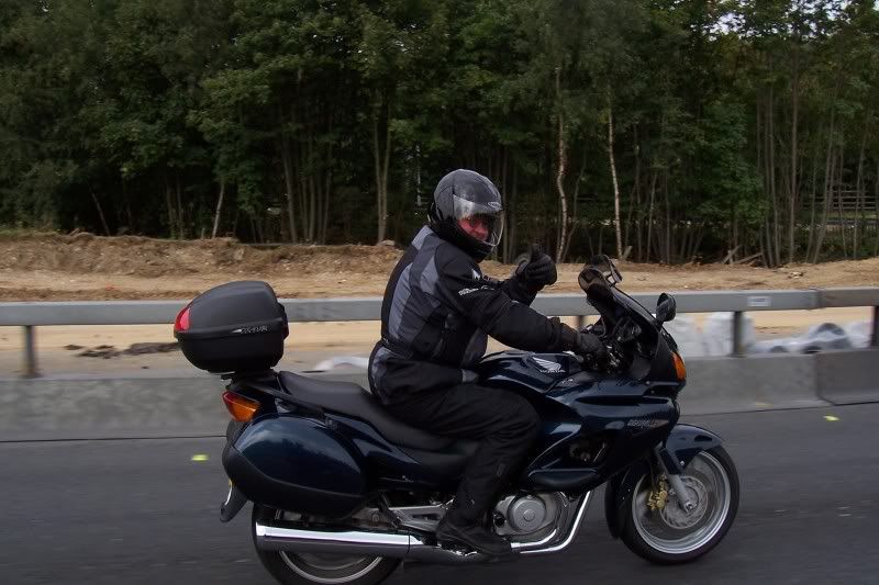 Phil on his bike in Kent