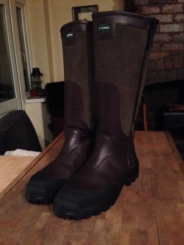 Le Chameau Skadi Leather Boot. UK 9 