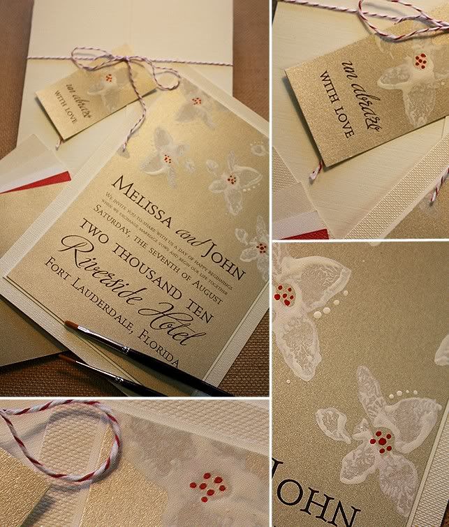  Otomi Fabric Momental Designs Unique Handmade Wedding Invitations 