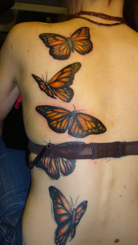 Unique Butterfly Tattoo Designs Today - expressing personal