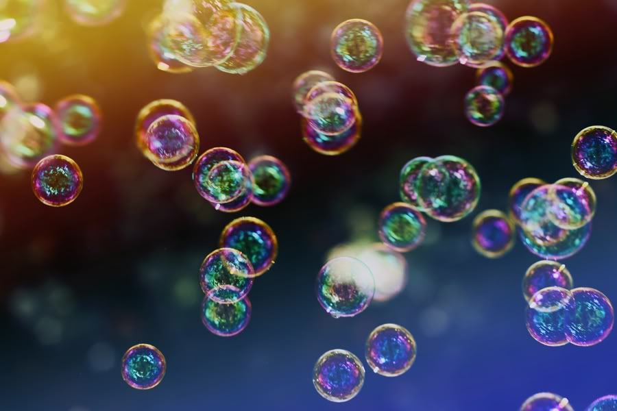 bolle di sapone, soap bubbles