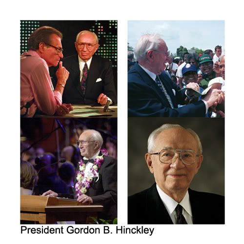 Beloved Church President, Gordon B. Hinckley, Dies at 97
