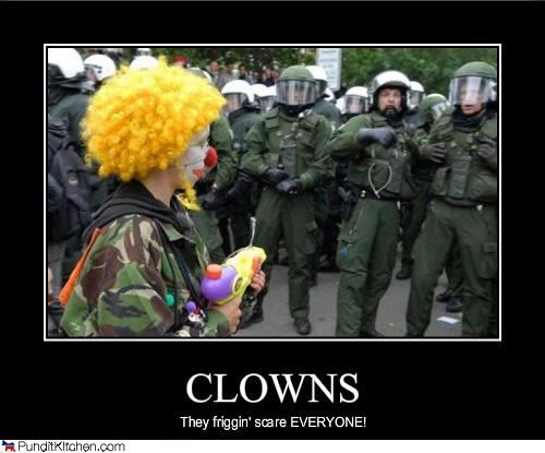 scary clowns Pictures, Images and Photos