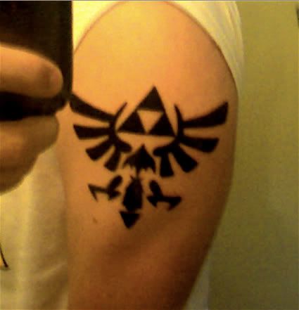 triforce tattoo. Re: Triforce Tattoo