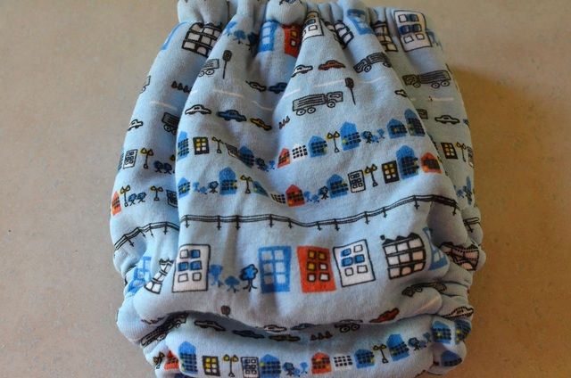 One Size Kumquat Cars Velour Fitted Cloth Diaper One Size Kumquat Cars Velour Fitted Cloth Diaper