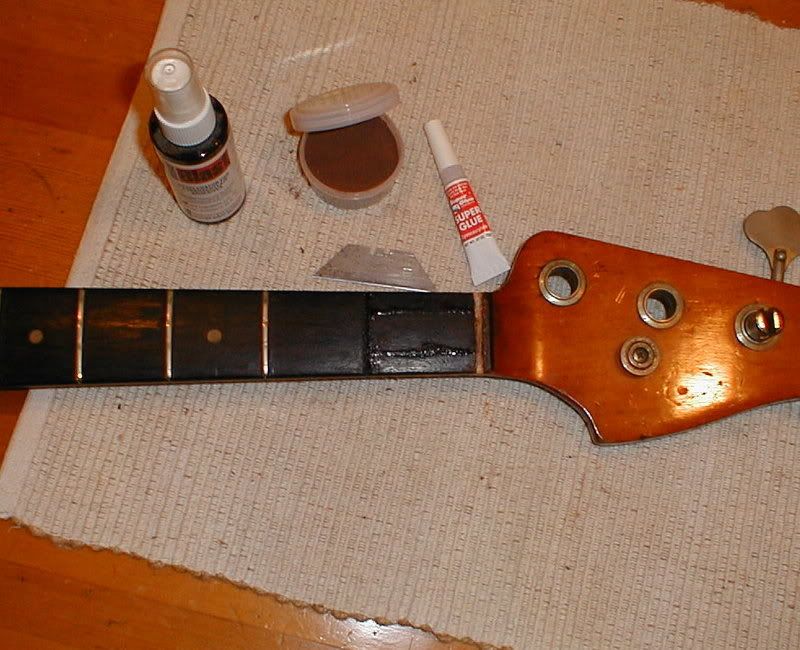 fretboard replaced