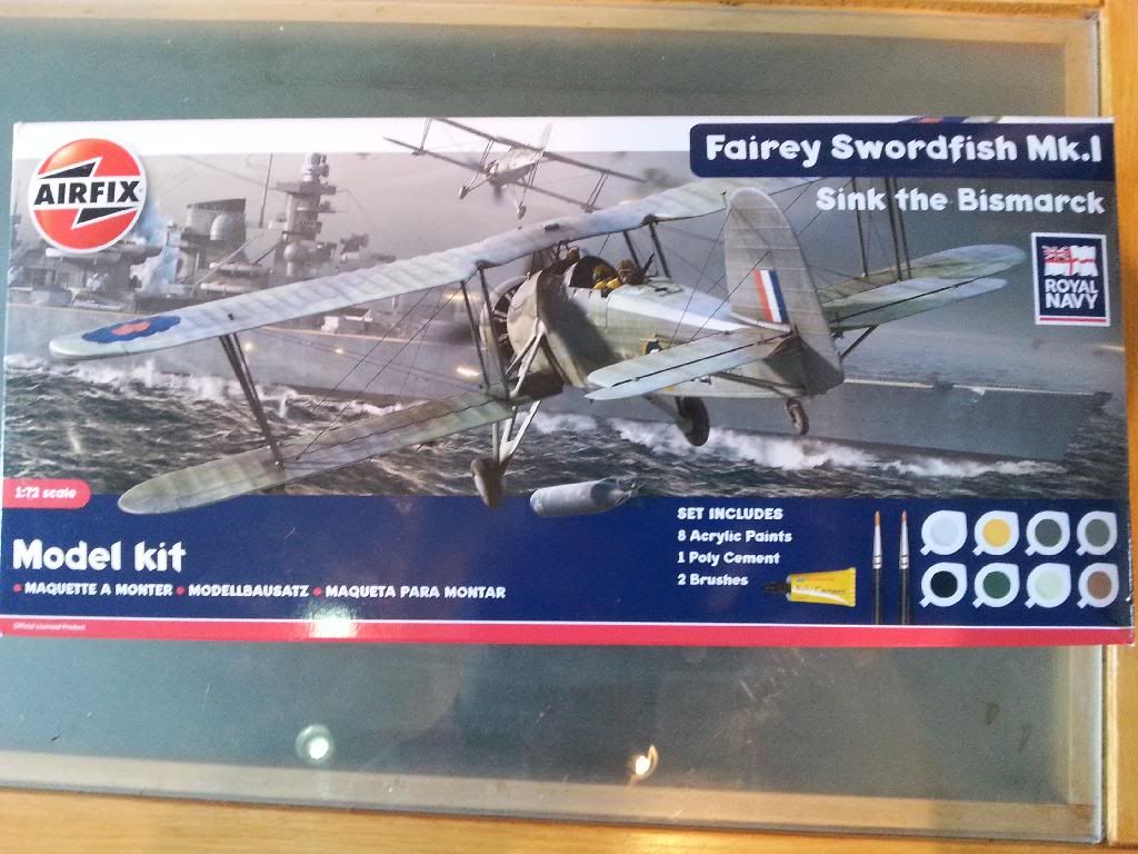 1 72 Airfix Swordfish Sink The Bismark Work In Progress