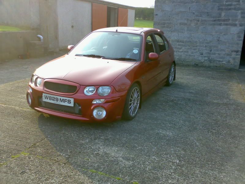 Mg Zr Rally bumper and fogs Mg Zr Rally bumper and fogs