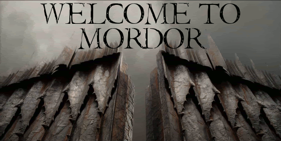 welcome to mordor