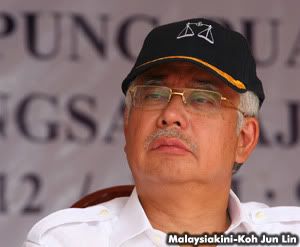 Najib Razak, image by Koh Jun Lin (Malaysiakini), hosting by Photobucket