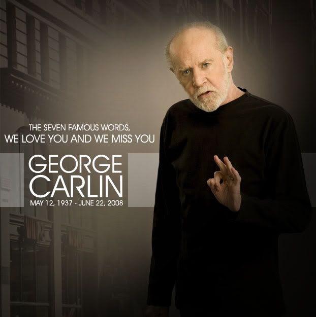Image taken from George Carlin's website, hosting by Photobucket