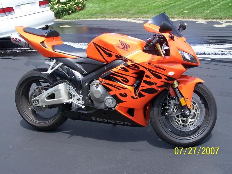 2006 Honda cbr600rr orange #2