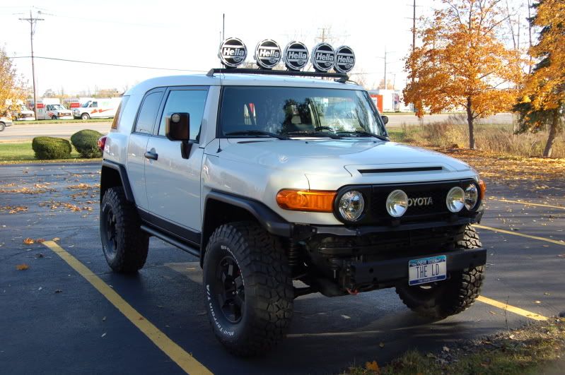 biggest size tires for ome heavy lift? Toyota FJ Cruiser Forum