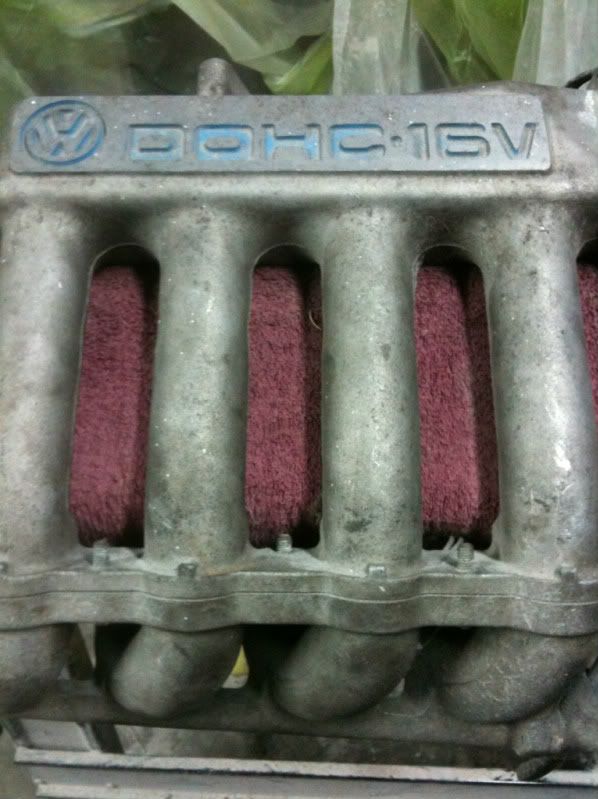 FS Scirocco 16v intake manifold. Upper and Lower VW Vortex