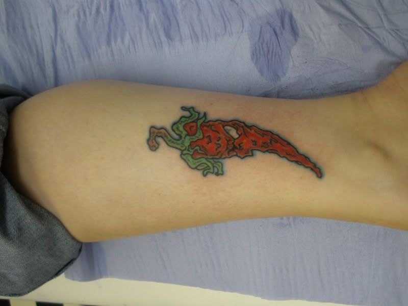 Picture of Tattoo Healing Process Photos 