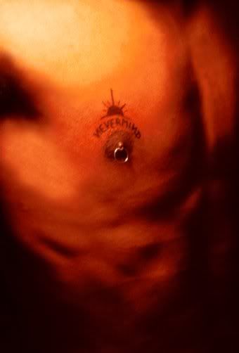 pierced tattooed nipple Image