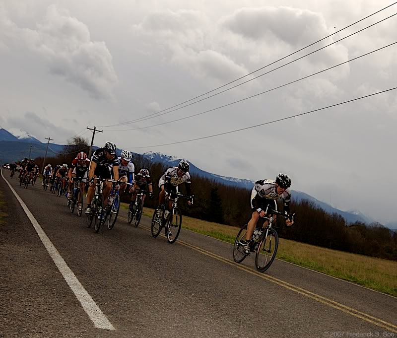 Sprinting for the line
