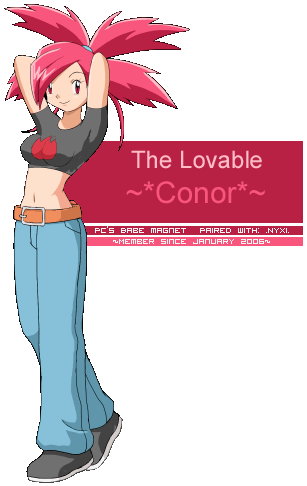 [PokeCommunity.com] ¤~The ~*Conor*~ Fan Clubby!~¤