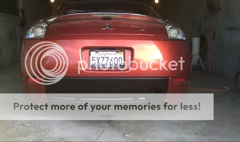 Painted front,rear matte black/ New rims | Mitsubishi Eclipse 4G Forums