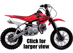 crf 50 with crf70 suspension?