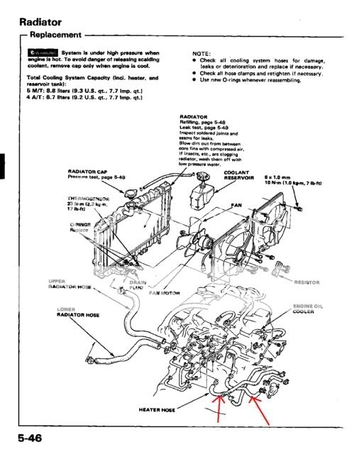 water bleeding..... what hose it is? - The Acura Legend & Acura RL Forum
