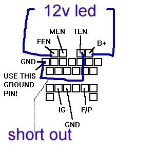 93 Ford probe obd1 codes #2