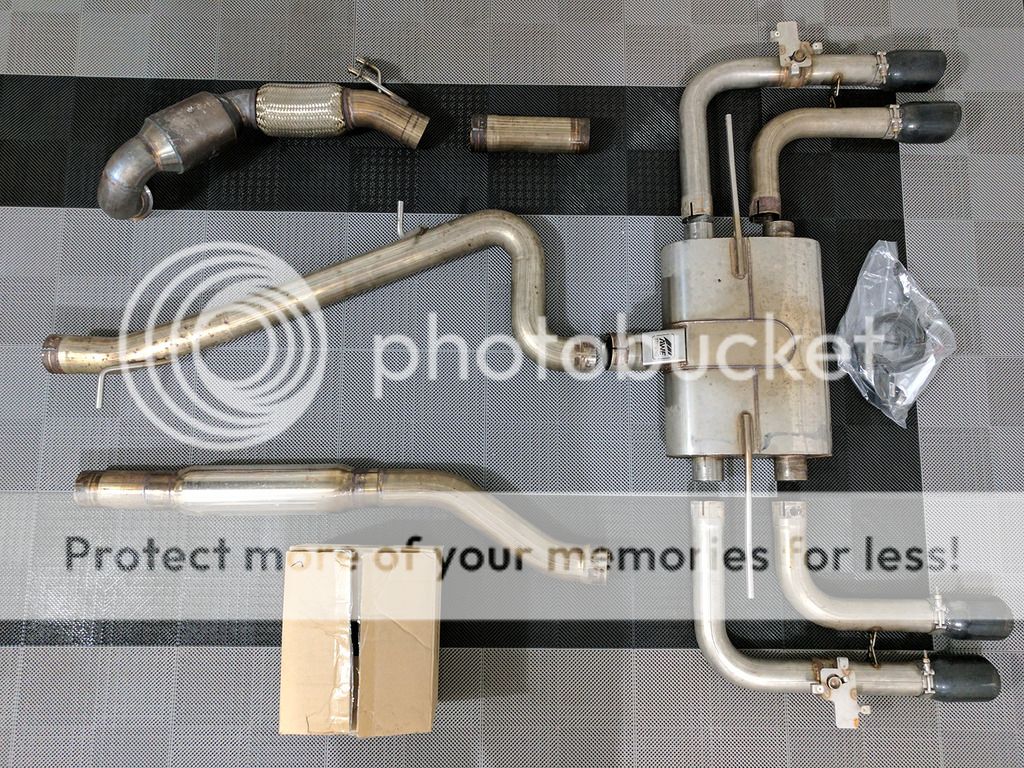 For Sale: AWE Switchpath Exhaust and Resonated Downpipe for 8V Audi S3