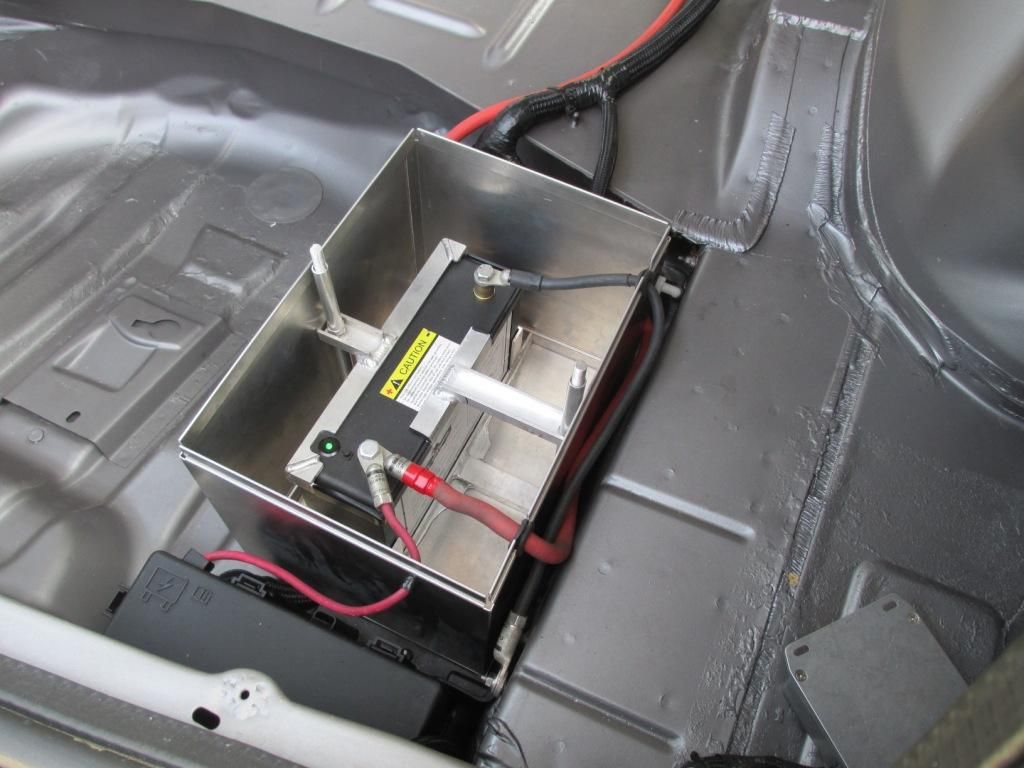 Hemiwagn Reno Update 21Cleaned up Drag Car interior and NHRA Battery Box